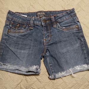 Denim cut off shorts B U from Malibu size 0